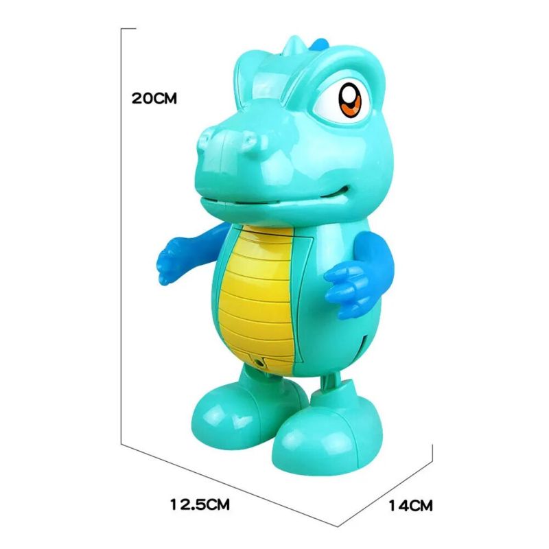 Comprar Robot Dinosaurio Juguete Luces Sonido en Electroshopy - Ángulo 2